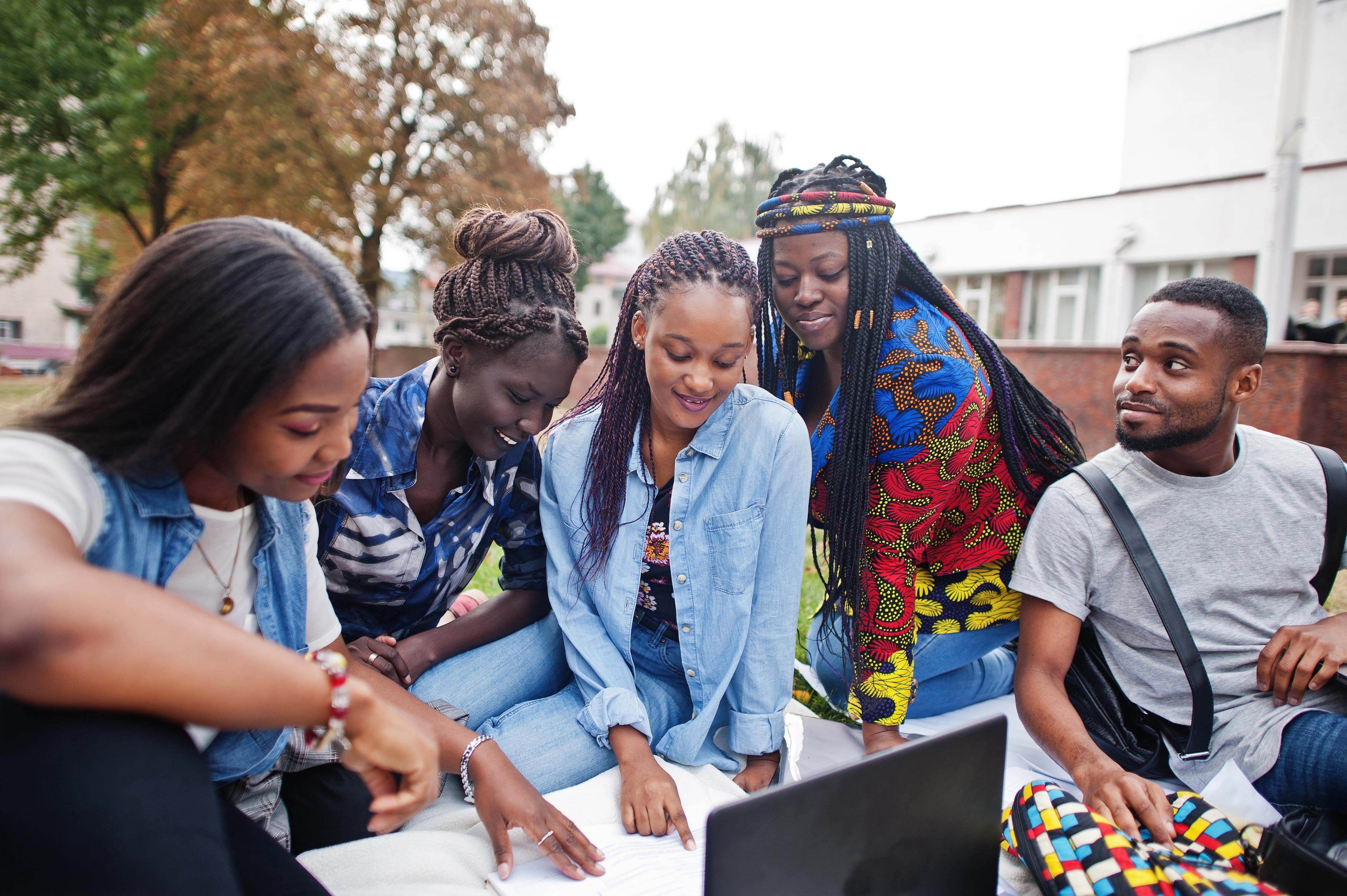 Young people learning and connecting